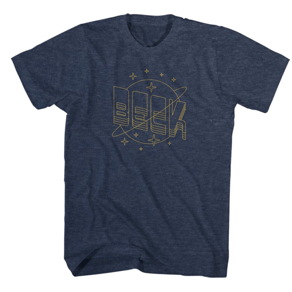 Beck "Stars Above" Merch Tee, Sz Small